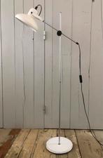 J.Hoogervorst voor Anvia vintage staande witte lamp, Ophalen, Vintage jaren 60, 100 tot 150 cm, Zo goed als nieuw