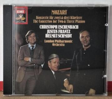 Mozart-Concertos 2&3Pianos-Eschenbach,Frantz/Scmidt beschikbaar voor biedingen