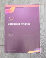 Corporate Finance -Athena Summary, Ophalen of Verzenden, WO, Radboud University