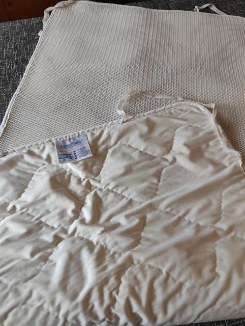 Aerosleep matrasbeschermer, Kinderen en Baby's, Kinderkamer | Beddengoed, Gebruikt, Overige typen, Wit, Jongetje of Meisje, Ophalen of Verzenden