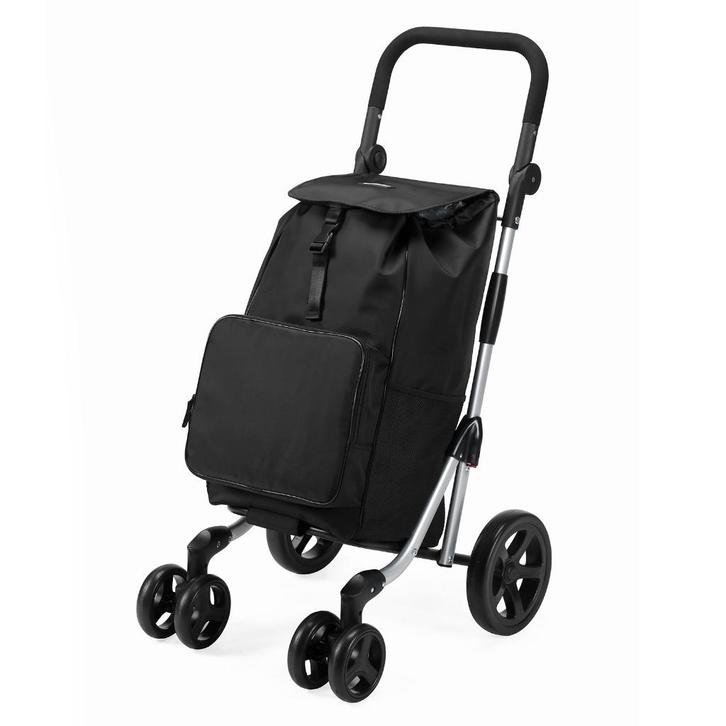 Packaway Deluxe Boodschappentrolley met 4 wielen 60 Liter, Sieraden, Tassen en Uiterlijk, Tassen | Reistassen en Weekendtassen