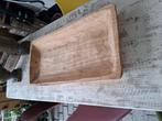Houten trog bak, Ophalen, 50 tot 100 cm, 50 tot 75 cm, Zo goed als nieuw