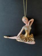 Ballerina goud 1 kerstornament Kurt S. Adler, Diversen, Kerst, Verzenden, Nieuw