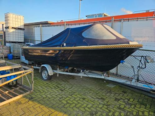 Marfish playa 510 compleet motor trailer, Watersport en Boten, Sloepen, Zo goed als nieuw, Tot 10 pk, 3 tot 6 meter, Buitenboordmotor