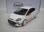 Fiat Punto Abarth Esseesse 2010 Wit 1/18 Otto Mobile, Ophalen of Verzenden, Nieuw, Auto, OttOMobile