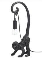 Apenlamp - Zwarte Tafellamp, Huis en Inrichting, Lampen | Tafellampen, Ophalen of Verzenden, Nieuw, Minder dan 50 cm
