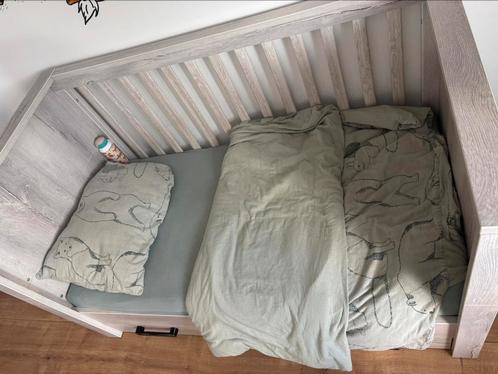 Kidsmill meegroeiledikant en commode, Kinderen en Baby's, Kinderkamer | Complete kinderkamers, Zo goed als nieuw, Jongetje of Meisje