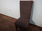 Eetkamerstoelen 6x Lloyd loom, Huis en Inrichting, Stoelen, Overige materialen, Gebruikt, Bruin, Ophalen of Verzenden