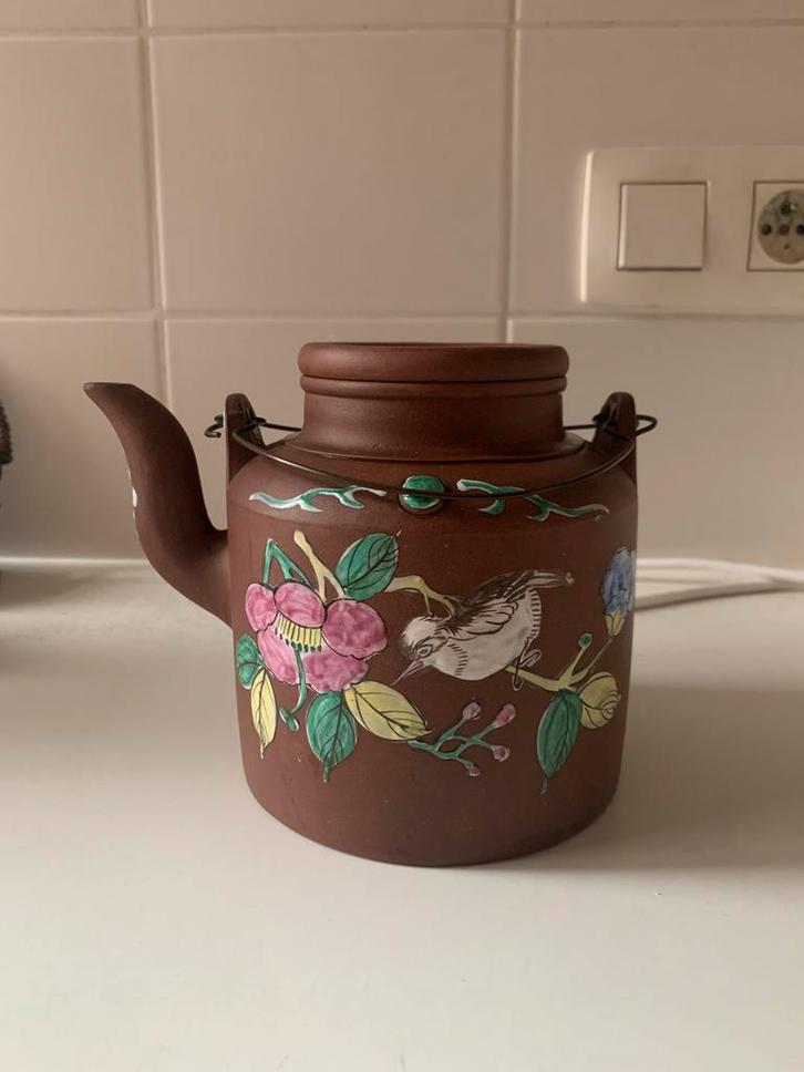 Authentieke Yixing Theepot, Antiek en Kunst, Antiek | Keramiek en Aardewerk, Ophalen of Verzenden