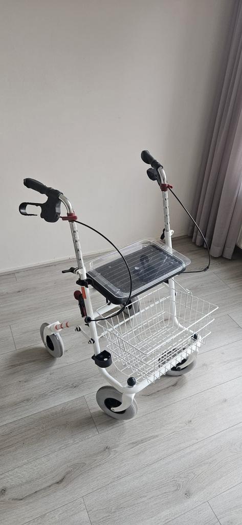 Rollator slechtzienden Basic provo, Diversen, Rollators, Zo goed als nieuw, Lichtgewicht, Ophalen