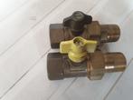 2 stuks gaskraan ¾, Ophalen, Nieuw