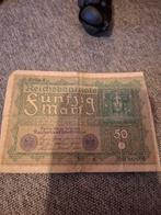 Oude Duitse 50 Mark Bankbiljet, Postzegels en Munten, Bankbiljetten | Europa | Niet-Eurobiljetten, Ophalen of Verzenden, Duitsland