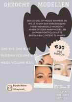 Model gezocht Wimperextensions!, Ophalen of Verzenden
