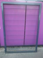 2 gebruikte dubbelstaafmat deuren 1420x2000 mm ral 7016, Ophalen of Verzenden, Gebruikt, 200 cm of meer
