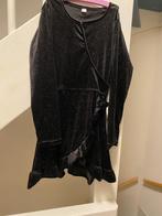 ZWART GLITTER VELOURS JURK, MAAT: 134/140, Kinderen en Baby's, Kinderkleding | Maat 134, Ophalen of Verzenden, Zo goed als nieuw