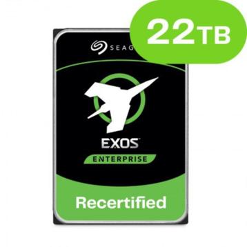 Seagate 22TB Exos X16 SATA 6Gb/s Recertified ST22000NM000C-F beschikbaar voor biedingen