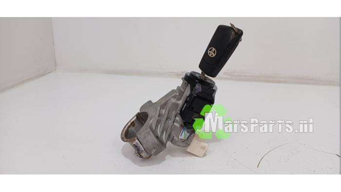 Kontaktslot + Sleutel van een Toyota Aygo, Auto-onderdelen, Overige Auto-onderdelen, Toyota, Gebruikt, 3 maanden garantie, Ophalen of Verzenden