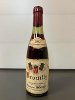 Ahzur Hegar Brouilly 1982 375ml, Ophalen of Verzenden, Zo goed als nieuw, Frankrijk, Rode wijn