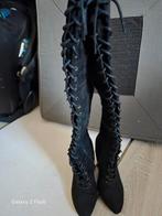 Laarzen met naaldhak, Ophalen of Verzenden, Zo goed als nieuw, Zwart, Boots