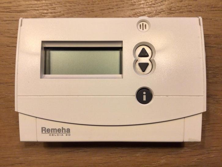 Remeha Celcia 20 Klokthermostaat - Gebruikt, Doe-het-zelf en Verbouw, Thermostaten, Gebruikt, Slimme thermostaat, Ophalen