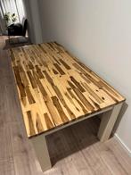 Houten Eettafel 190x95, Huis en Inrichting, Tafels | Eettafels, Ophalen, Gebruikt, 50 tot 100 cm, Landelijk