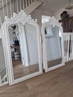 Riviera Maison twee prachtige grote kuif spiegels, Huis en Inrichting, Woonaccessoires | Spiegels, Overige vormen, 75 tot 100 cm