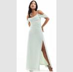 TFNC - Bruidsmeisjes - Maxi jurk met blote schouders, Kleding | Dames, Jurken, Nieuw, Groen, Maat 42/44 (L), Ophalen of Verzenden