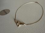 R370/HERMAN SIERSBOL Zilveren Modernist ketting Denemarken, Sieraden, Tassen en Uiterlijk, Gebruikt, Verzenden, X, Zilver