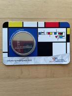 2022, Coincard Piet Mondriaan Vijfje, Postzegels en Munten, Verzenden, Koningin Beatrix, Euro's, Losse munt