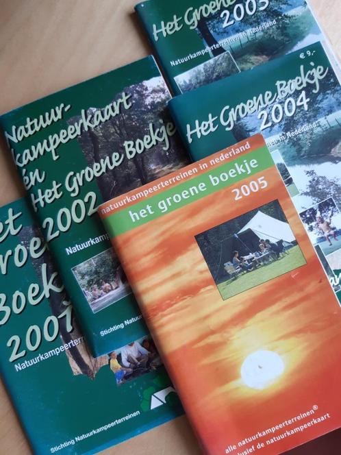 Groene Boekje 2001 t/m 2005, kamperen Nederland, € 3,=, Caravans en Kamperen, Caravan accessoires, Zo goed als nieuw, Ophalen of Verzenden