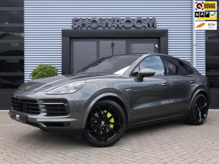 Porsche Cayenne Coupé 3.0 E-Hybrid Bose, Luchtvering, 22 In, Auto's, Porsche, Bedrijf, Te koop, Cayenne, 4x4, ABS, Achteruitrijcamera