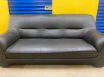 3 persoons bank zwart, Huis en Inrichting, Banken | Bankstellen, Overige materialen, Minder dan 75 cm, 150 tot 200 cm, Driepersoons