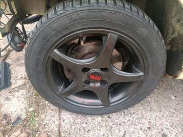Seat arosa vw Lupo velgen zet 185 55 14 4x100  beschikbaar voor biedingen