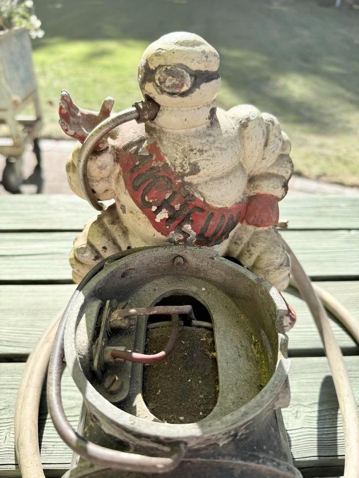 1920s Antieke Michelin Compressor, Verzamelen, Merken en Reclamevoorwerpen, Gebruikt, Gebruiksvoorwerp, Ophalen
