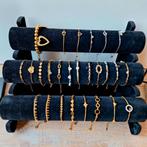 Partij RVS sieraden - armbanden, kettingen, oorbellen, Ophalen of Verzenden, Nieuw, Zilver, Overige materialen