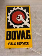 Emaille bord Bovag vul en service, Verzamelen, Ophalen of Verzenden, Zo goed als nieuw, Reclamebord