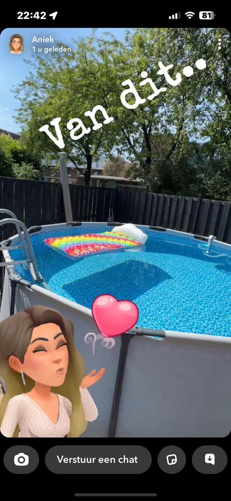 Opzetzwembad bestway (let op 122 cm hoog), Tuin en Terras, Zwembaden, Gebruikt, Opzetzwembad, 120 cm of meer, 200 tot 400 cm, 300 cm of meer