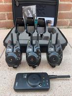 Fox RX 3+1 beetmelder set inclusief hardcases en snag ears, Watersport en Boten, Hengelsport | Karpervissen, Ophalen of Verzenden