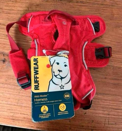 Nieuw Ruffwear Webmaster Harnass rood XXS, Dieren en Toebehoren, Hondenhalsbanden en Penningen, Nieuw, Ophalen