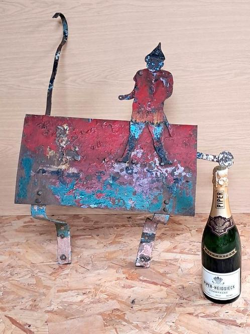 Oude Schietschijf, Antiek en Kunst, Antiek | Woonaccessoires, Ophalen of Verzenden