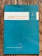 Mercedes automatisches DB getriebe W4A 018 werkplaats boek, Auto diversen, Handleidingen en Instructieboekjes, Ophalen of Verzenden
