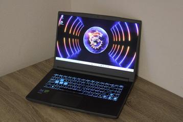 Dikke MSI Gaming Laptop i7 / RTX 3050 / 16GB RAM beschikbaar voor biedingen