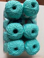 18 Bollen Haak/Breigaren - Lichtblauw, Ophalen of Verzenden, Nieuw, Breien of Haken, Wol of Garen