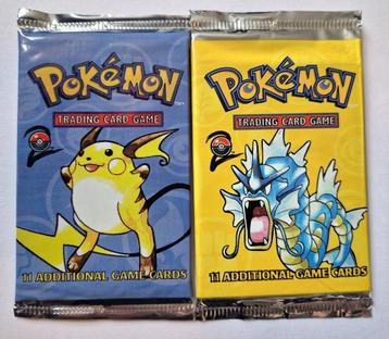 Pokemon - base set 2 - booster packs  beschikbaar voor biedingen