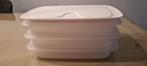 Tupperware brood beleg doos, Huis en Inrichting, Keuken | Tupperware, Ophalen, Zo goed als nieuw, Wit, Overige typen