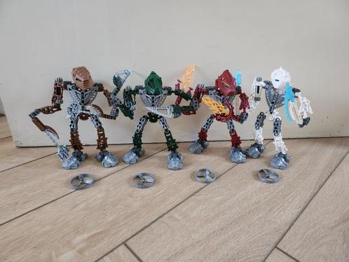 4 Lego Bionicle Toa Hordika, Kinderen en Baby's, Speelgoed | Duplo en Lego, Zo goed als nieuw, Lego, Complete set, Ophalen of Verzenden