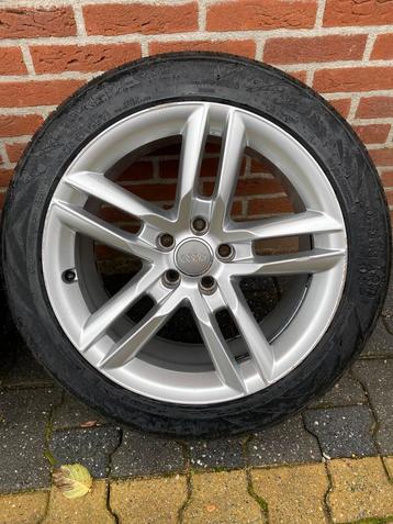18 inch Audi A5/A6 C7 velgen met nieuwe Vredestein banden beschikbaar voor biedingen