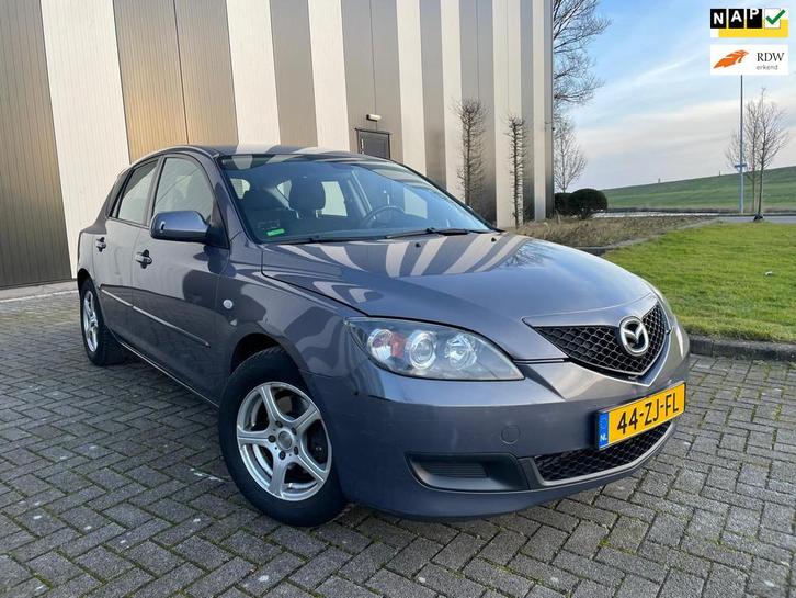 Mazda 3 1.6 S-VT Sense 1e Eigenaar-Nw APK-Cruise-Pdc-Airco, Auto's, Mazda, Bedrijf, Te koop, ABS, Airbags, Airconditioning, Centrale vergrendeling