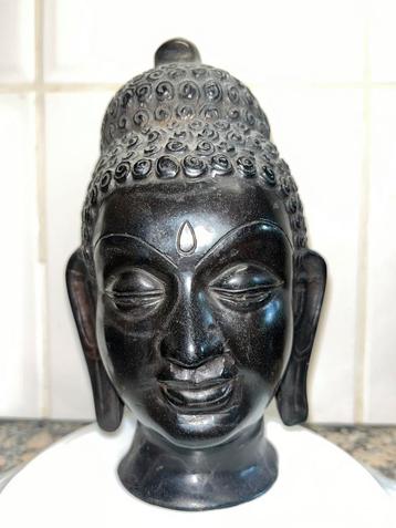 Bronzen Boeddha Beeld - Gegoten Detailrijk Kunstwerk beschikbaar voor biedingen