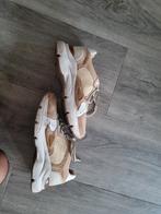 Manfield leren sneakers maat 39, Beige, Ophalen of Verzenden, Manfield, Sneakers of Gympen